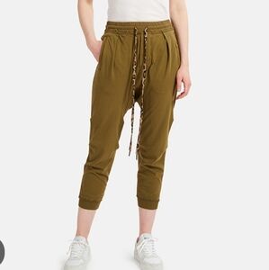 R13 Harem Sweatpant Olive Khaki Small (Flawed)